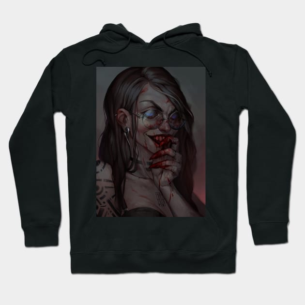 Zombie girl Hoodie by Emilyena